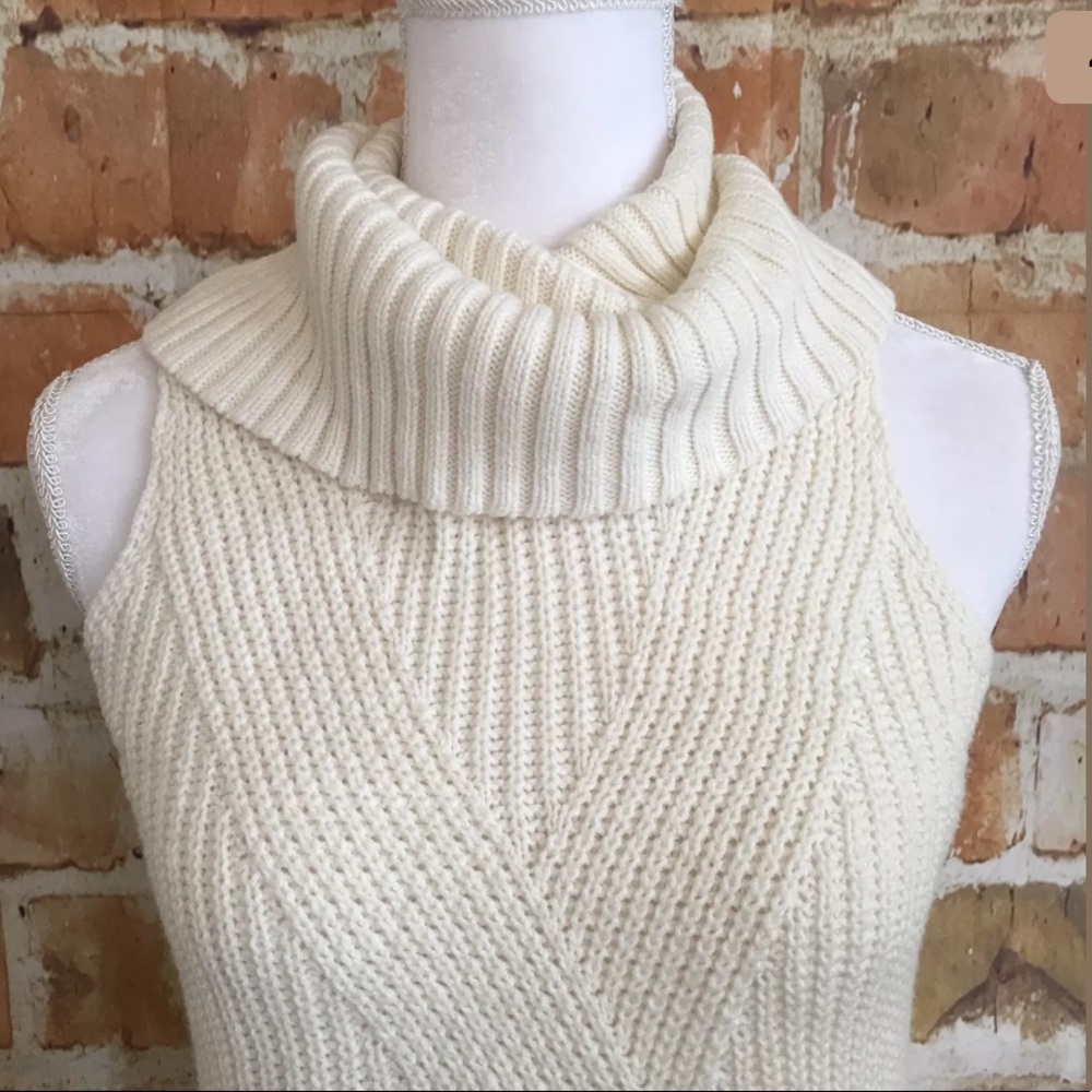 Anthropologie | Moth Sleeveless Cowl Neck Sweater - Picture 5 of 8